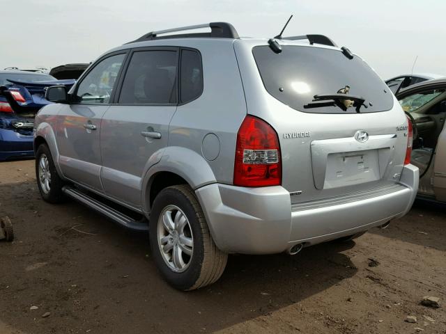 KM8JN72D08U814597 - 2008 HYUNDAI TUCSON SE GRAY photo 3