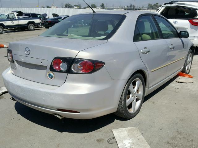 1YVHP80C375M42673 - 2007 MAZDA 6 I SILVER photo 4