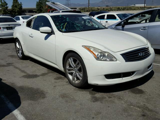 JNKCV64E18M125194 - 2008 INFINITI G37 BASE WHITE photo 1