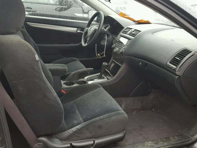 1HGCM72795A000327 - 2005 HONDA ACCORD EX GRAY photo 5