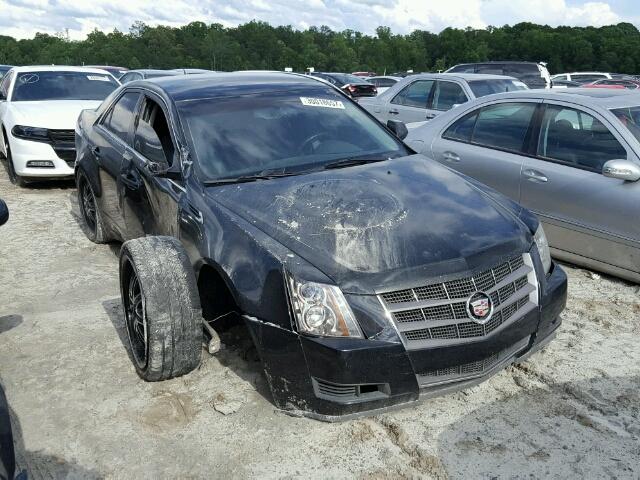 1G6DF577580170160 - 2008 CADILLAC CTS BLACK photo 1