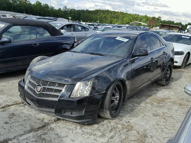 1G6DF577580170160 - 2008 CADILLAC CTS BLACK photo 2