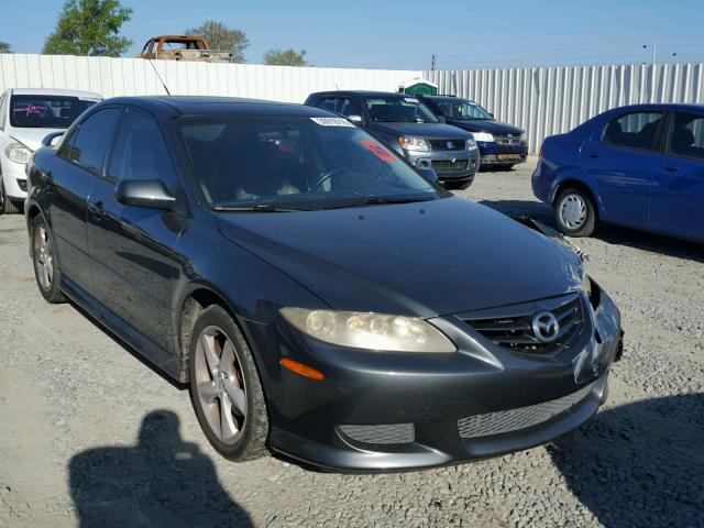 1YVHP80C555M71833 - 2005 MAZDA 6 I CHARCOAL photo 1