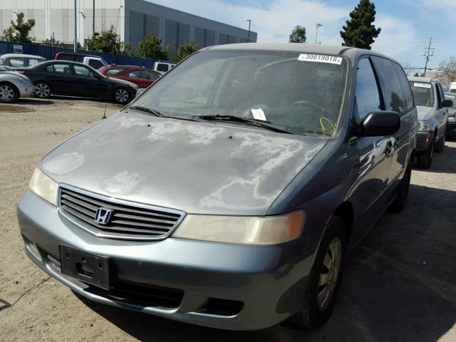 2HKRL1856YH547518 - 2000 HONDA ODYSSEY LX GRAY photo 2