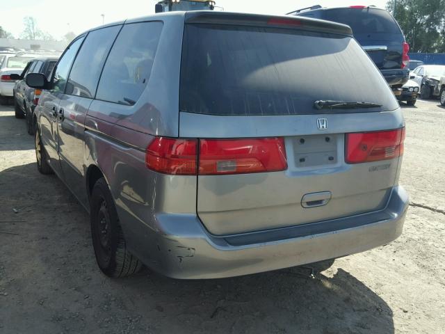 2HKRL1856YH547518 - 2000 HONDA ODYSSEY LX GRAY photo 3