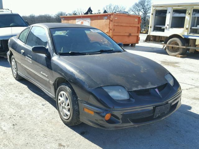 1G2JB124217141055 - 2001 PONTIAC SUNFIRE SE BLACK photo 1