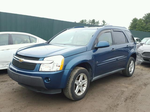 2CNDL73F566024985 - 2006 CHEVROLET EQUINOX LT BLUE photo 2