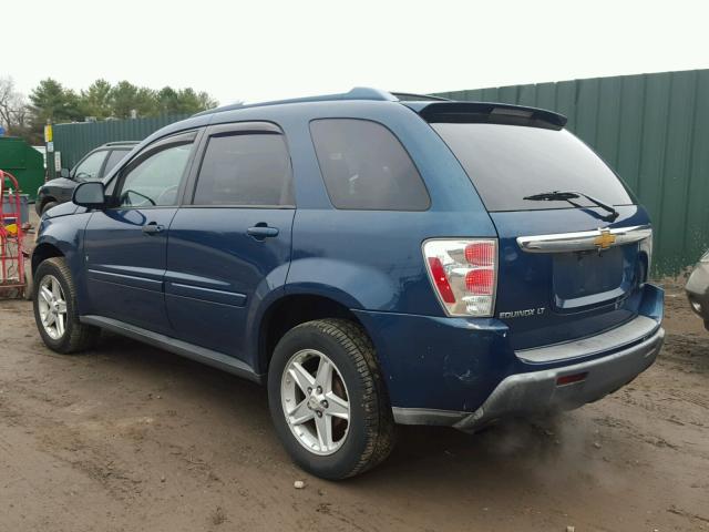 2CNDL73F566024985 - 2006 CHEVROLET EQUINOX LT BLUE photo 3