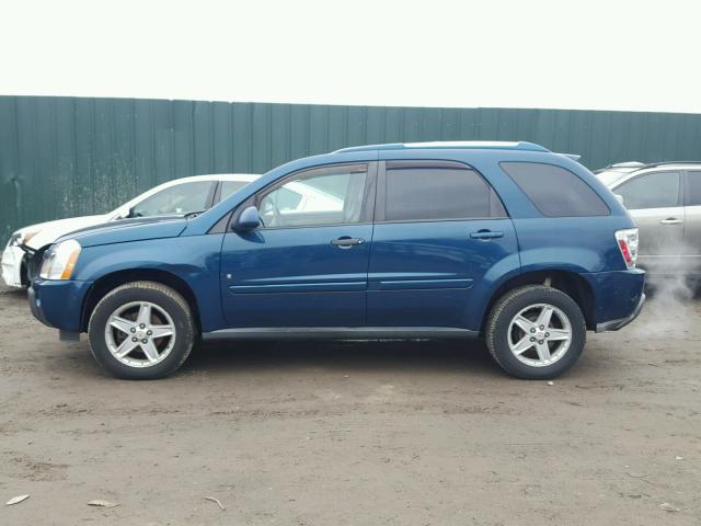 2CNDL73F566024985 - 2006 CHEVROLET EQUINOX LT BLUE photo 9