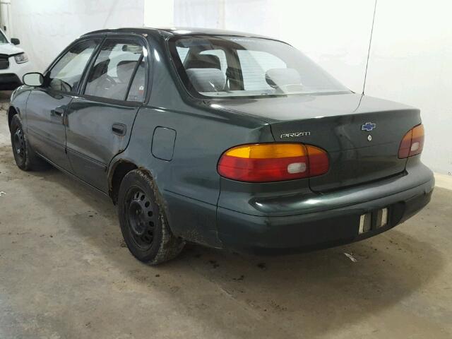 1Y1SK52822Z419464 - 2002 CHEVROLET GEO PRIZM 绿色 照片 3