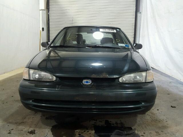 1Y1SK52822Z419464 - 2002 CHEVROLET GEO PRIZM 绿色 照片 9