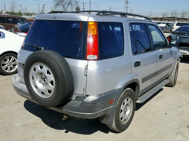 JHLRD28411S006347 - 2001 HONDA CR-V LX SILVER photo 4