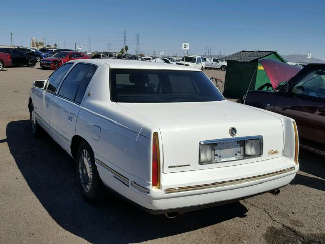 1G6KD54Y0XU784048 - 1999 CADILLAC DEVILLE WHITE photo 3