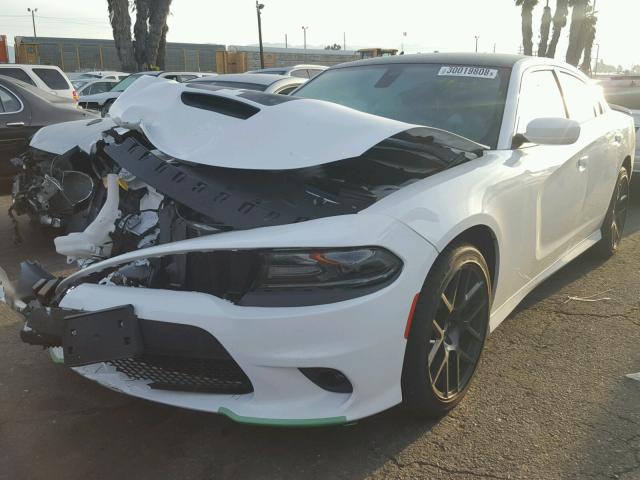 2C3CDXCT3HH532967 - 2017 DODGE CHARGER R/ WHITE photo 2