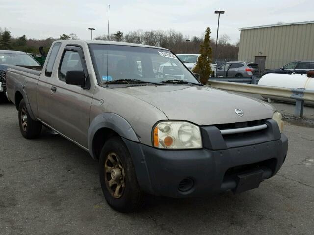 1N6DD26S42C365614 - 2002 NISSAN FRONTIER K GRAY photo 1