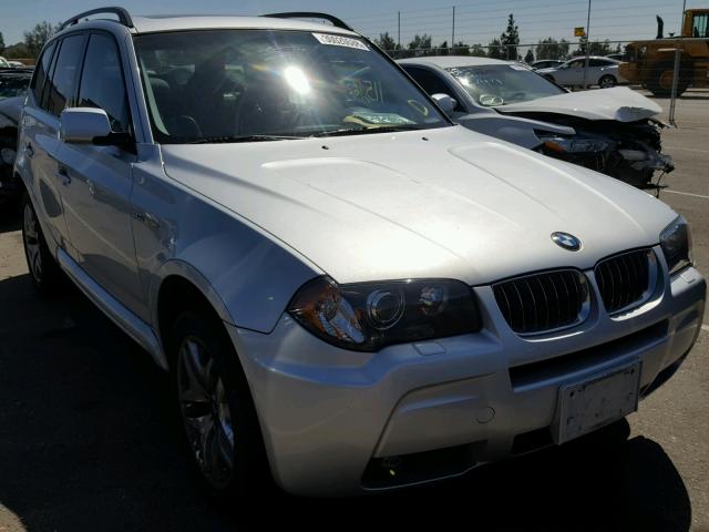 WBXPA93466WD33877 - 2006 BMW X3 3.0I SILVER photo 1
