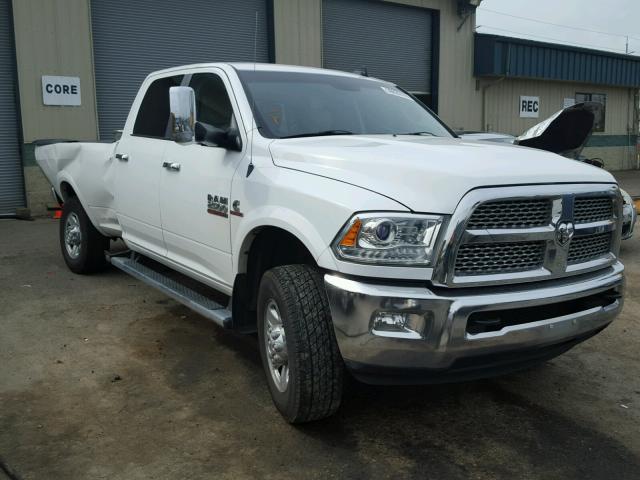 3C6UR5KL4DG556946 - 2013 RAM 2500 LARAM WHITE photo 1