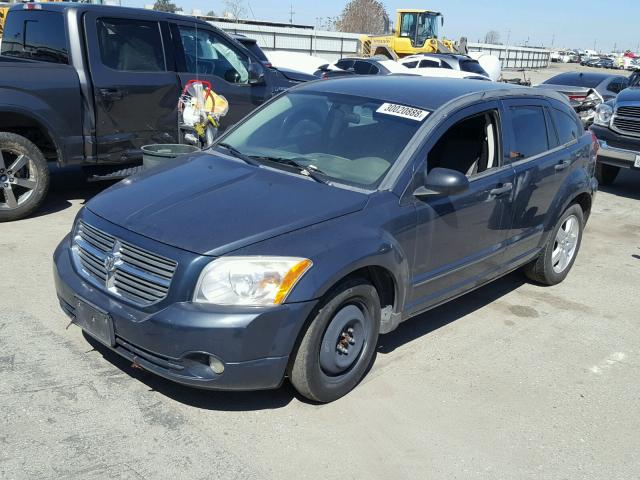 1B3HB48B18D746165 - 2008 DODGE CALIBER SX BLUE photo 2