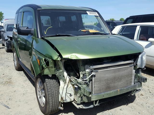 5J6YH287X6L013140 - 2006 HONDA ELEMENT EX GREEN photo 1