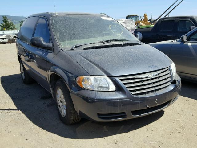 1A4GJ45R67B141335 - 2007 CHRYSLER TOWN & COU BLUE photo 1