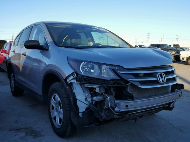 3CZRM3H32EG713670 - 2014 HONDA CR-V LX SILVER photo 1