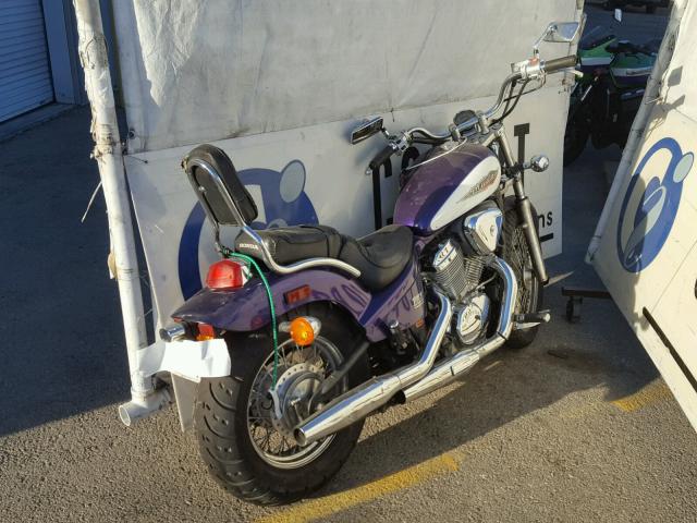 JH2PC2141TM300461 - 1996 HONDA VT600 CD PURPLE photo 4