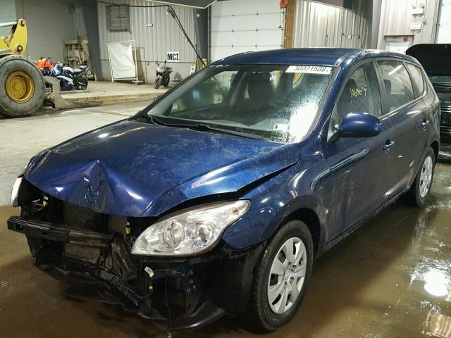 KMHDB8AE6BU108893 - 2011 HYUNDAI ELANTRA TO BLUE photo 2