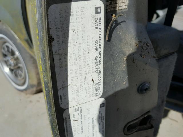 3G4AH54N3LS622407 - 1990 BUICK CENTURY CU GRAY photo 10