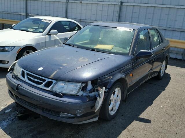 YS3ED48E8X3002484 - 1999 SAAB 9-5 BLUE photo 2