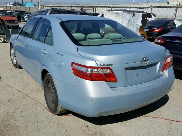 4T1BE46K27U711241 - 2007 TOYOTA CAMRY NEW BLUE photo 3
