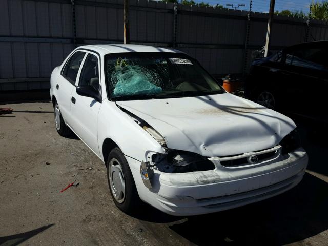 1NXBR12E6YZ351461 - 2000 TOYOTA COROLLA VE WHITE photo 1