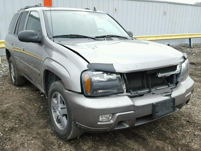 1GNDT13S772247758 - 2007 CHEVROLET TRAILBLAZE GRAY photo 1