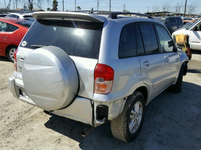 JTEGH20V520077654 - 2002 TOYOTA RAV4 SILVER photo 4