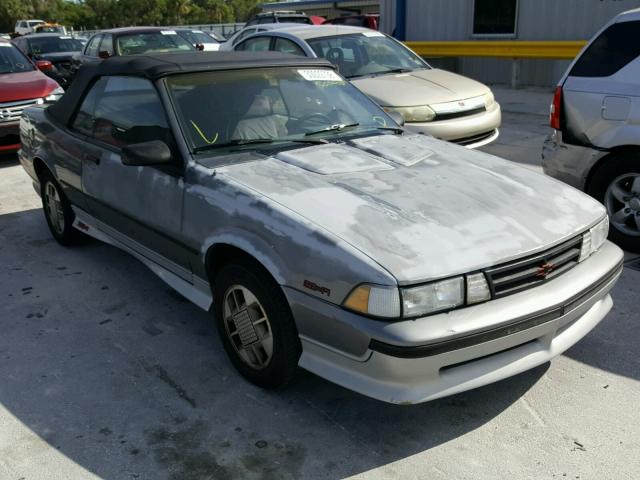 1G1JF31WXJ7233909 - 1988 CHEVROLET CAVALIER Z SILVER photo 1