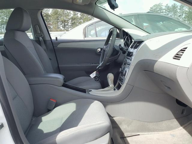 1G1ZC5EB8AF270011 - 2010 CHEVROLET MALIBU 1LT 白色 照片 5