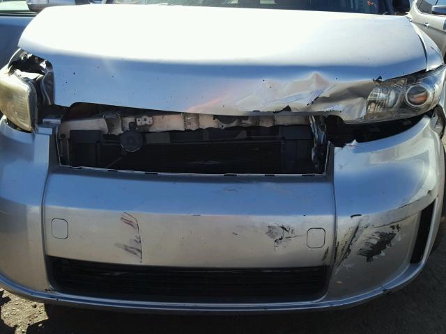JTLZE4FE9A1113139 - 2010 TOYOTA SCION XB ვერცხლისფერი ფოტო 9
