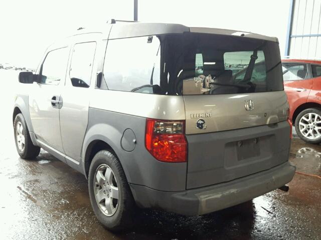 5J6YH28544L021150 - 2004 HONDA ELEMENT EX GRAY photo 3