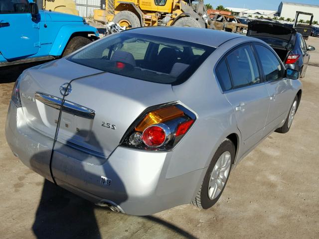 1N4AL2AP8CN464928 - 2012 NISSAN ALTIMA BAS SILVER photo 4