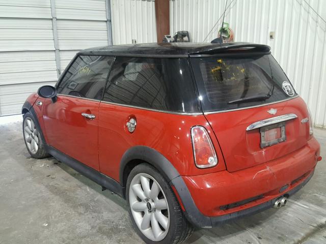 WMWRE33566TL16914 - 2006 MINI COOPER S RED photo 3