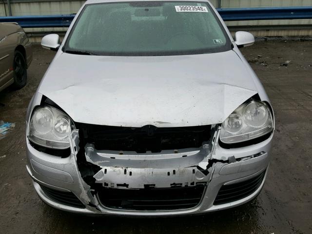 3VWRM71K58M176021 - 2008 VOLKSWAGEN JETTA SE SILVER photo 7