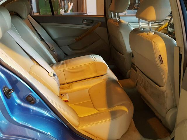 JNKCV51E43M332508 - 2003 INFINITI G35 BLUE photo 6