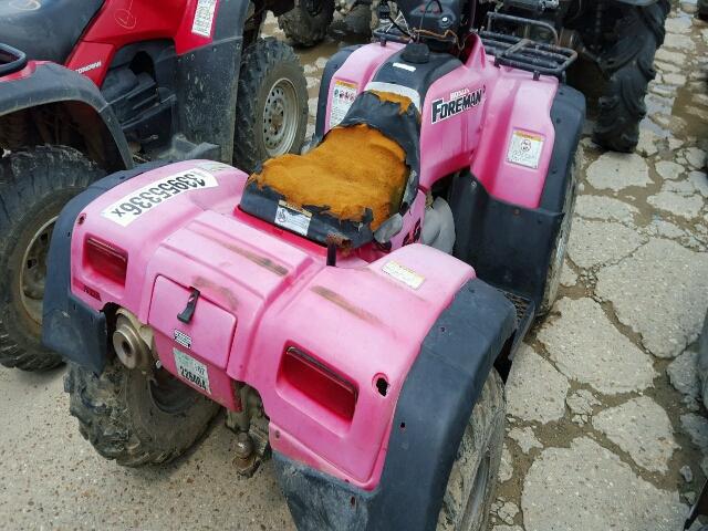 478TE200934401062 - 2003 HONDA TRX400 FW PINK photo 9