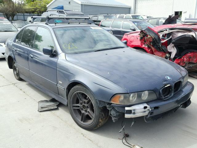 WBADN53462GF70447 - 2002 BMW 540 I BLUE photo 1