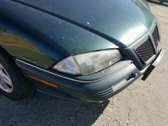 1G2NE15D2SM572714 - 1995 PONTIAC GRAND AM S 绿色 照片 9