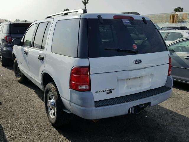 1FMZU72E22ZA64306 - 2002 FORD EXPLORER X WHITE photo 3