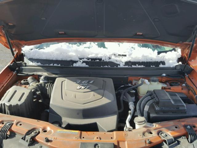 3GSDL63738S595083 - 2008 SATURN VUE XR ORANGE photo 7