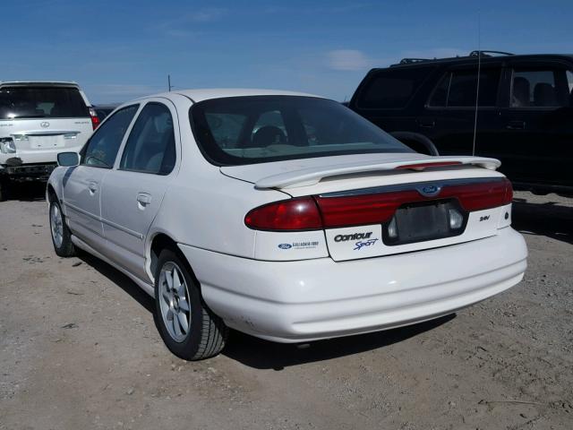 1FAFP66L3XK214981 - 1999 FORD CONTOUR SE WHITE photo 3