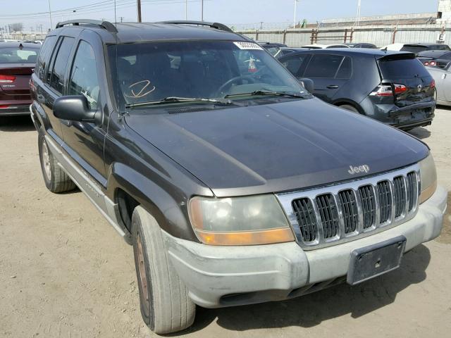 1J4G248S1YC391315 - 2000 JEEP GRAND CHER GRAY photo 1