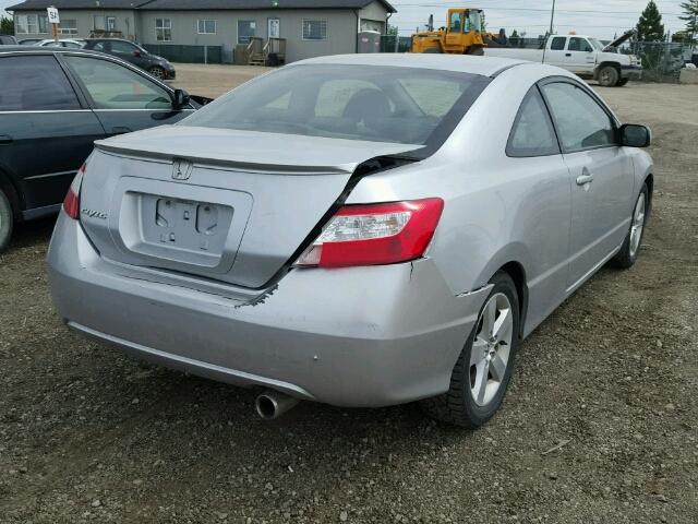 2HGFG11918H004348 - 2008 HONDA CIVIC EXL 银色 照片 4