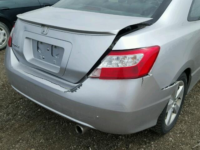 2HGFG11918H004348 - 2008 HONDA CIVIC EXL 银色 照片 9